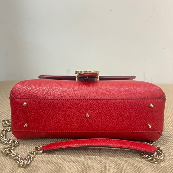 Gucci Dollar Calfskin Interlocking G Top Handle Shoulder Bag - Picture 4 of 11